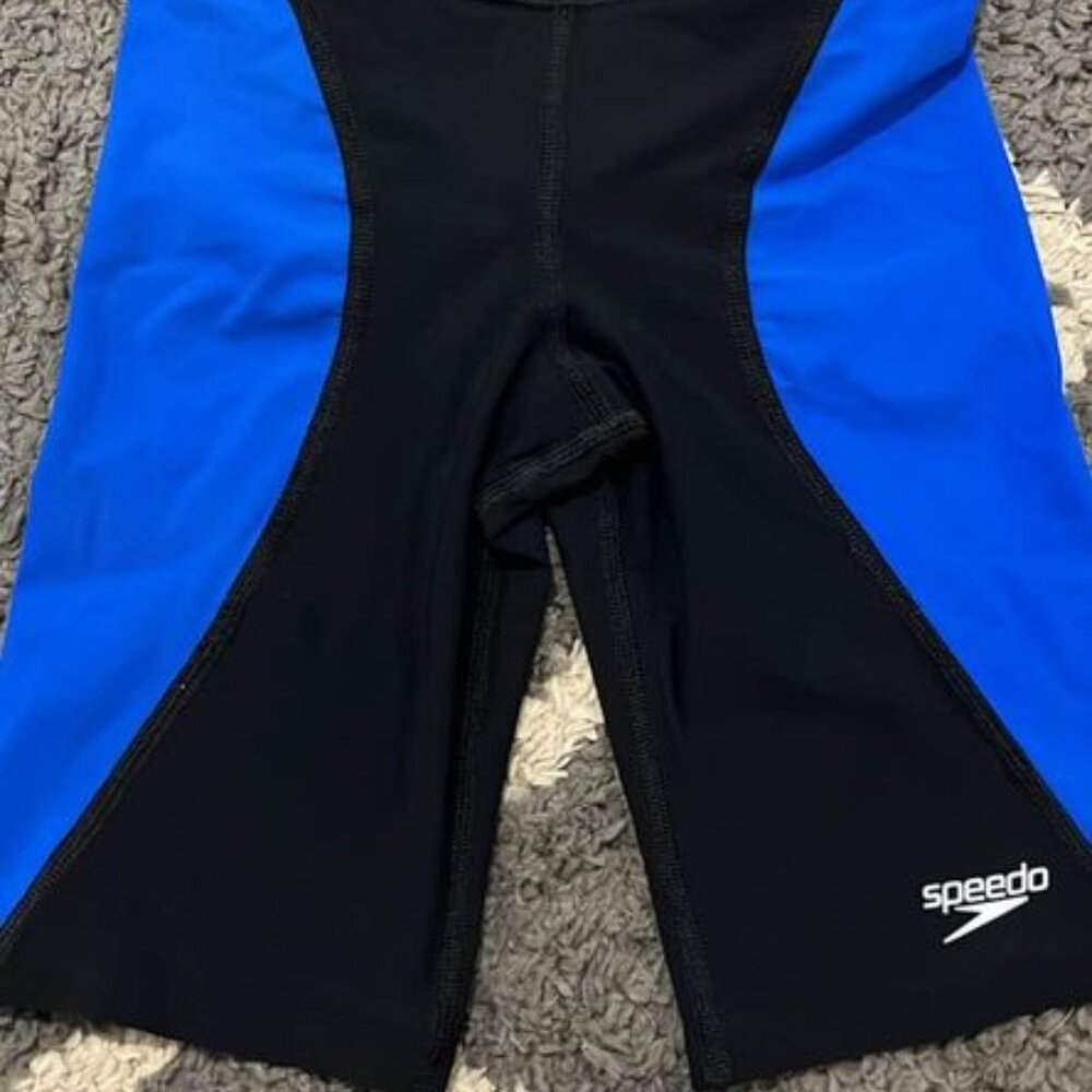Speedo Men's Swimsuit Jammer Power Plus Sprint Splice size 26